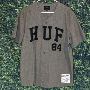 Huf Baseball Jersey. Mens Large.